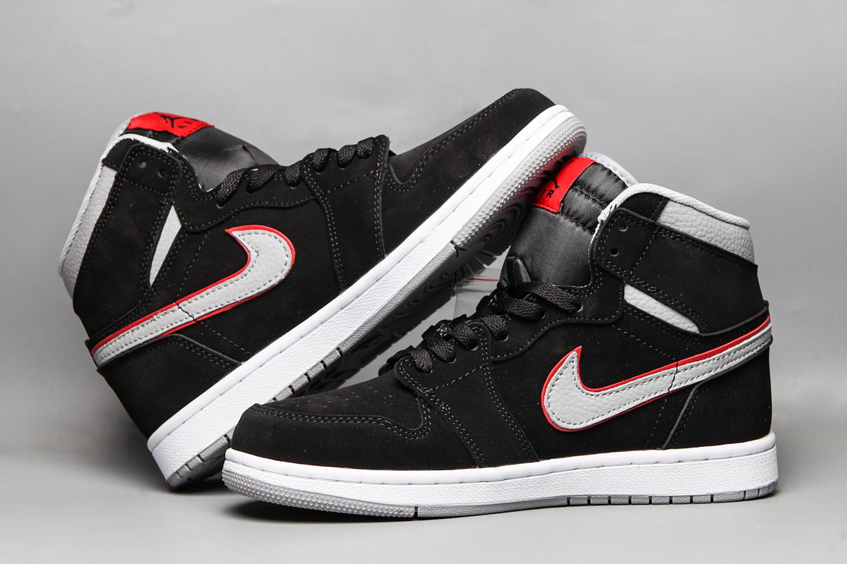 jordan air jordan 1 retro high - Negro Rojo Blanco