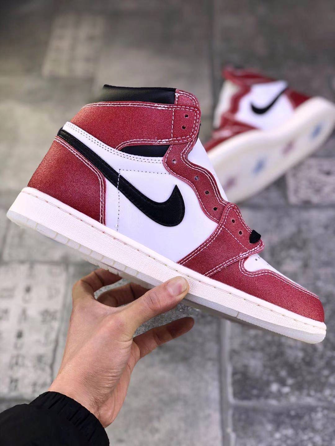 jordan air jordan 1 retro high - Rojo Negro Blanco