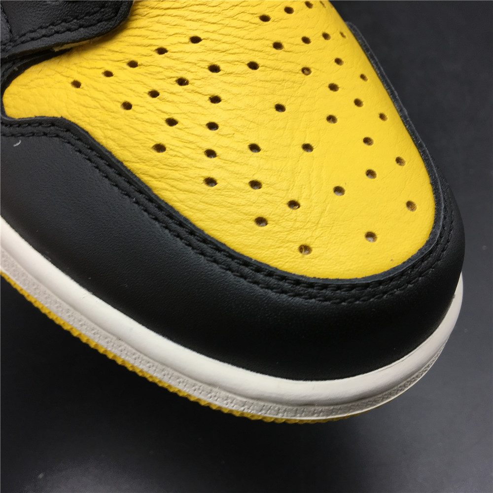 jordan air jordan 1 retro high - Blanco Amarillo Negro