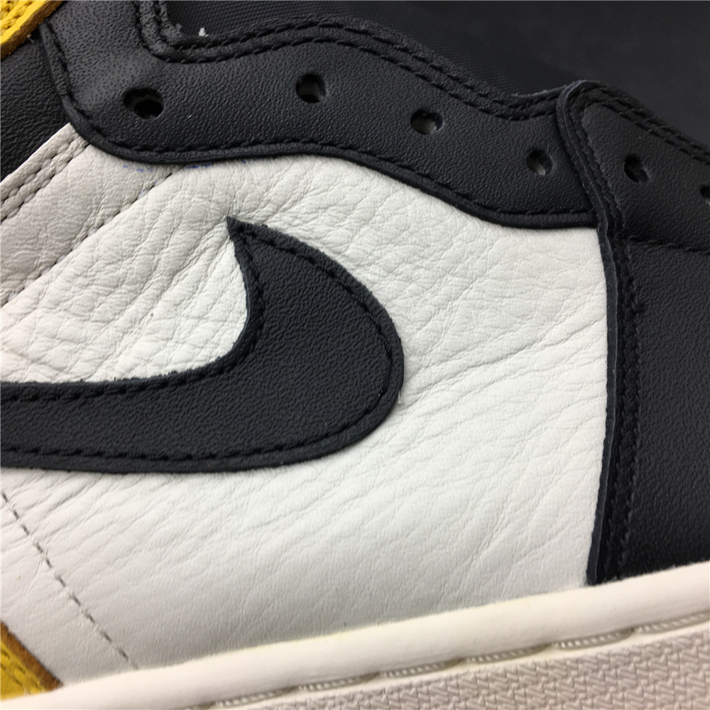 jordan air jordan 1 retro high - Blanco Amarillo Negro