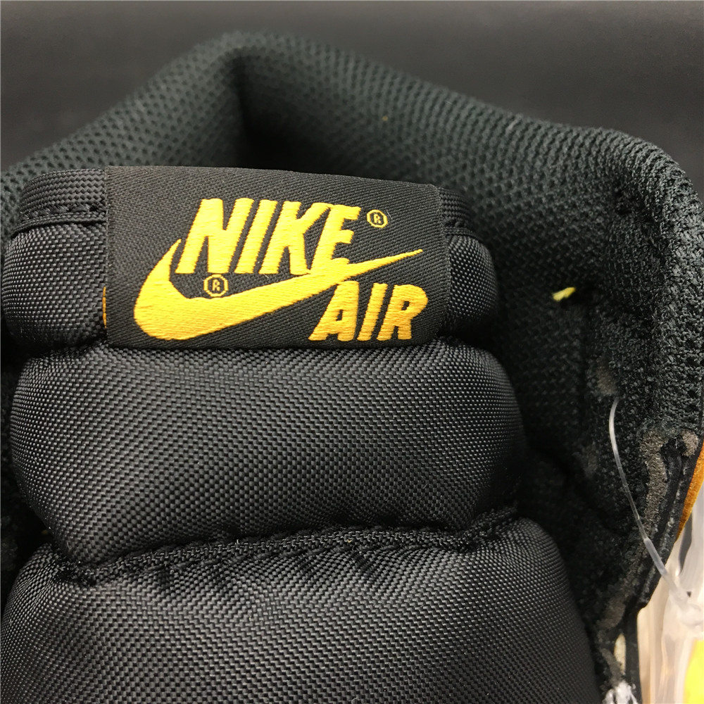 jordan air jordan 1 retro high - Blanco Amarillo Negro