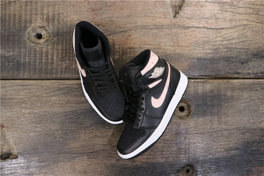jordan air jordan 1 retro mid - Durazno Negro