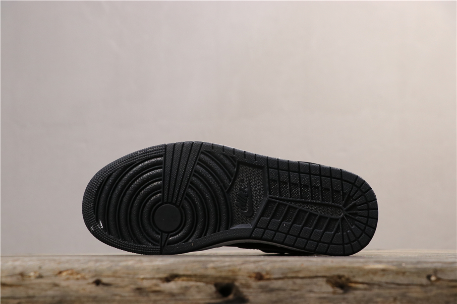 jordan air jordan 1 retro mid - Durazno Negro