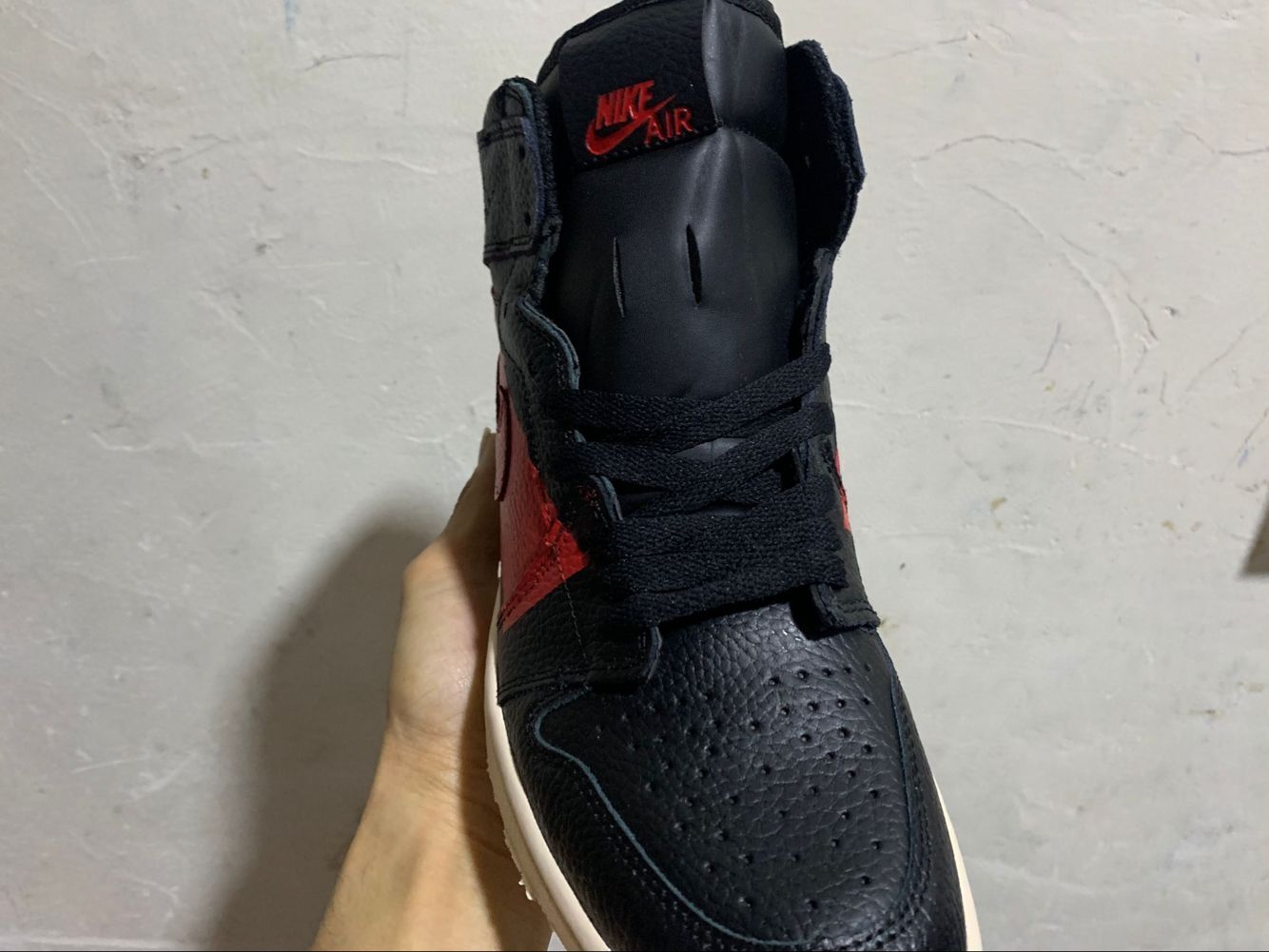 jordan air jordan 1 retro high - Negro Rojo