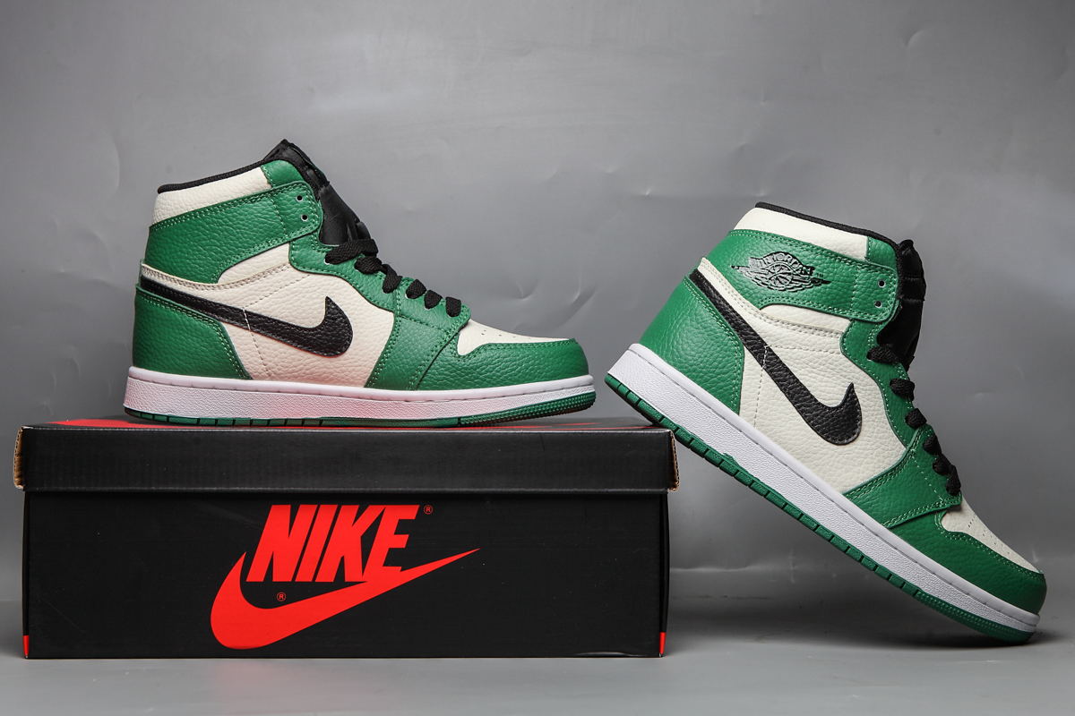 jordan air jordan 1 retro high - Verde Negro Blanco