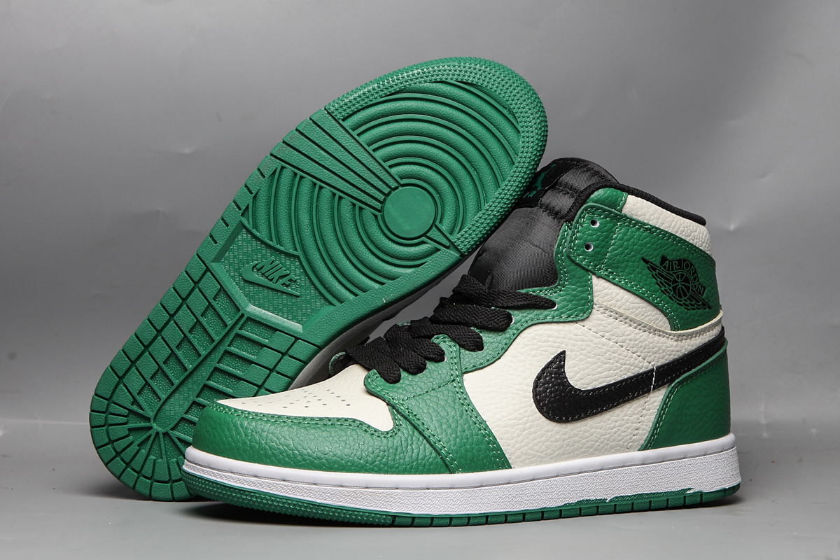 jordan air jordan 1 retro high - Verde Negro Blanco