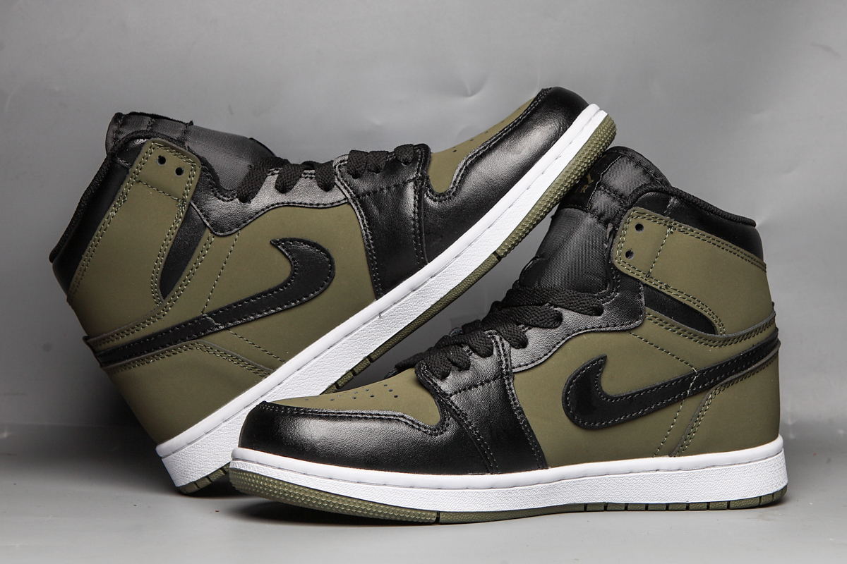 jordan air jordan 1 retro high - Verde Negro