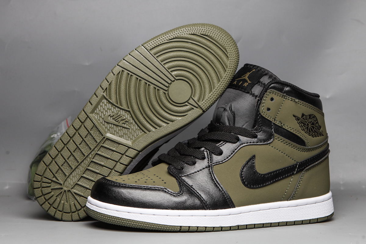 jordan air jordan 1 retro high - Verde Negro