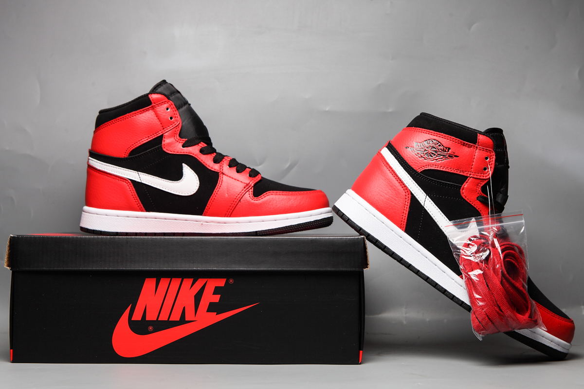 jordan air jordan 1 retro high - Rojo Negro Blanco
