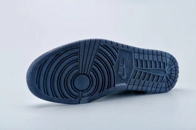 jordan air jordan 1 retro mid - Azul Blanco