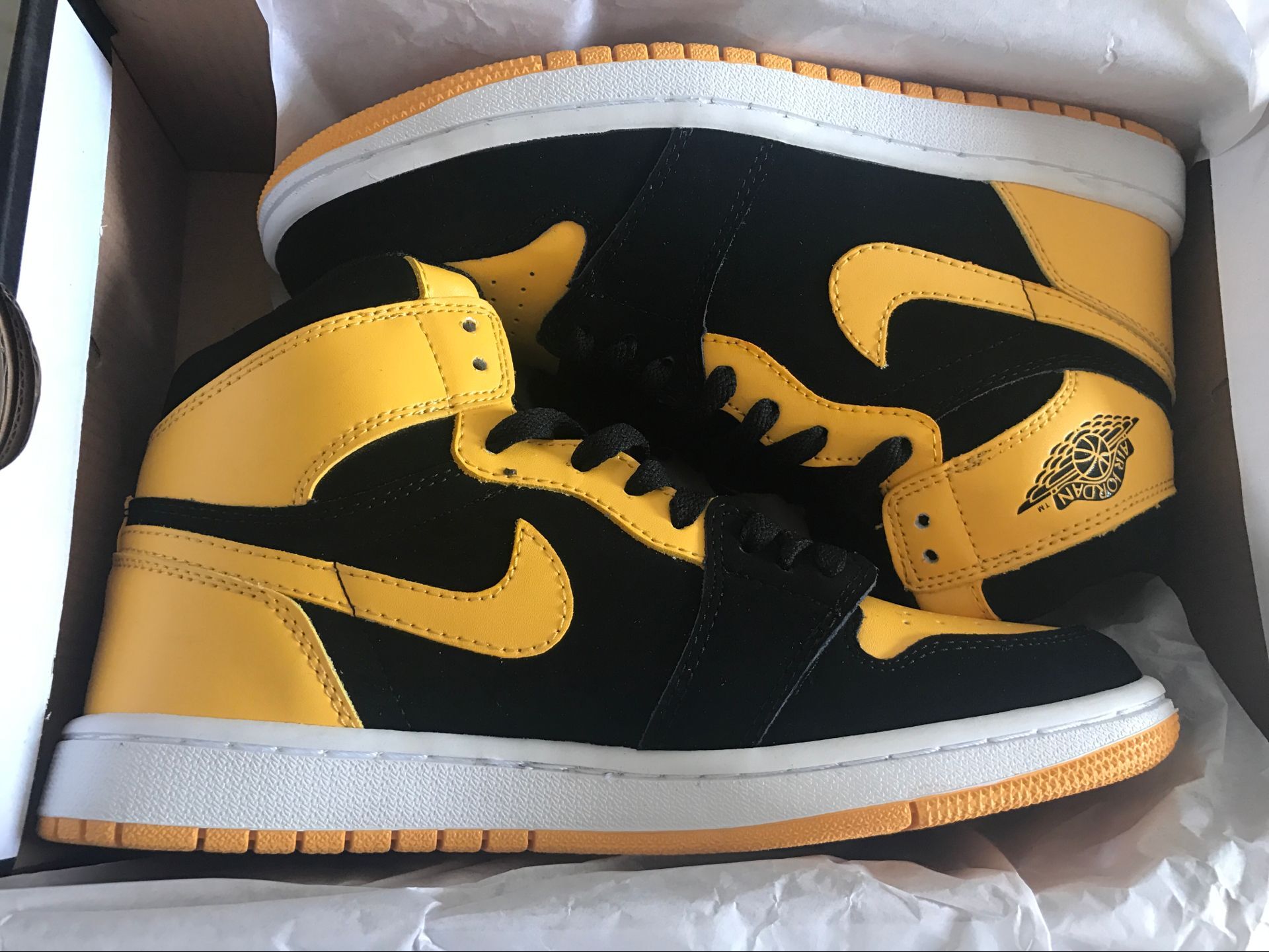 jordan air jordan 1 retro high - Amarillo Negro