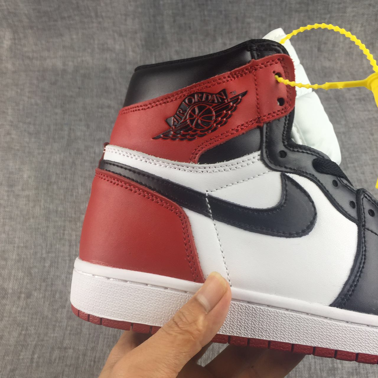 jordan air jordan 1 retro high - Blanco Rojo Negro
