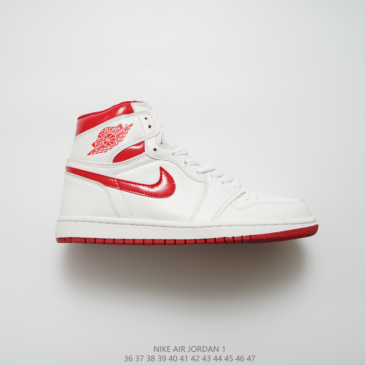 jordan air jordan 1 retro high - Blanco Rojo