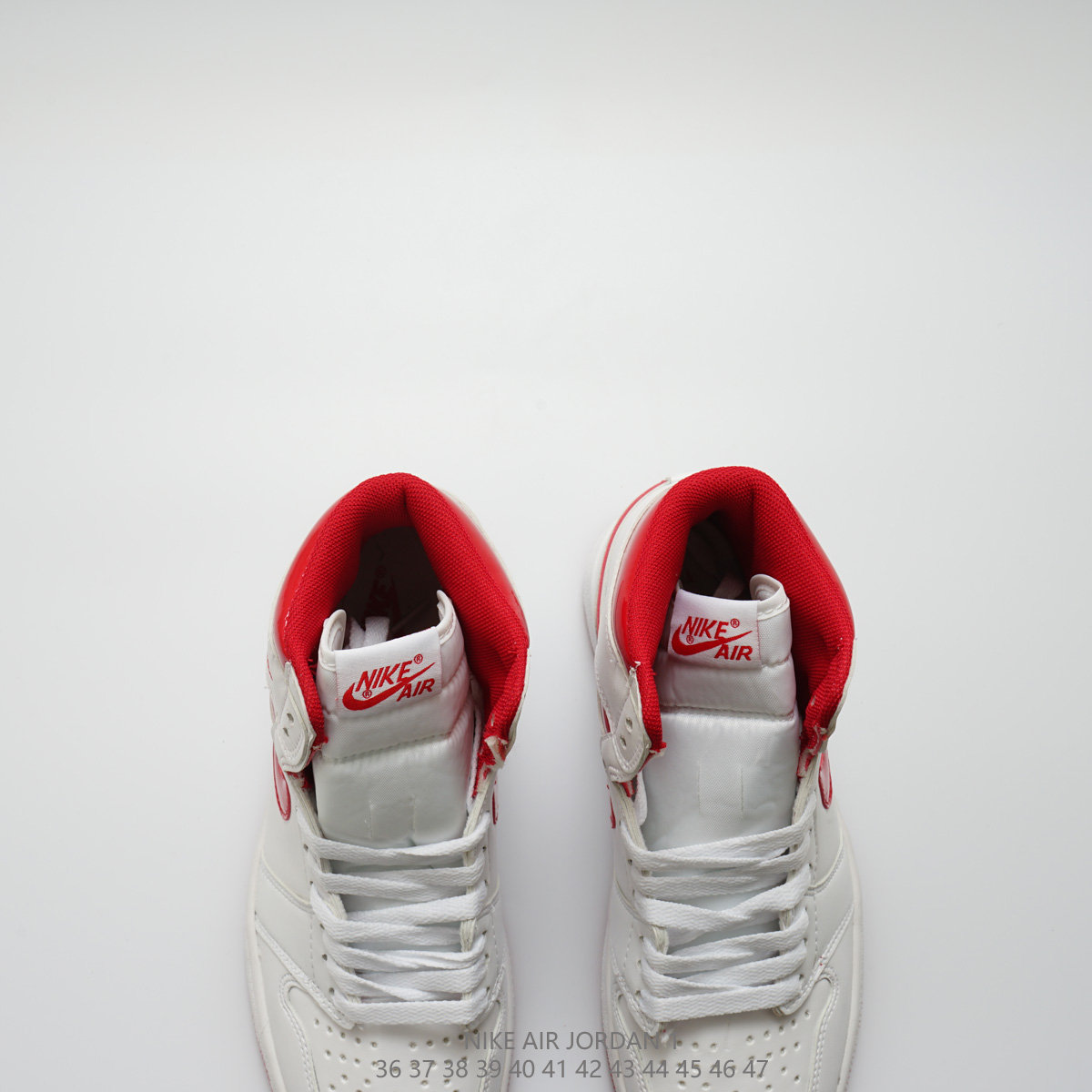 jordan air jordan 1 retro high - Blanco Rojo