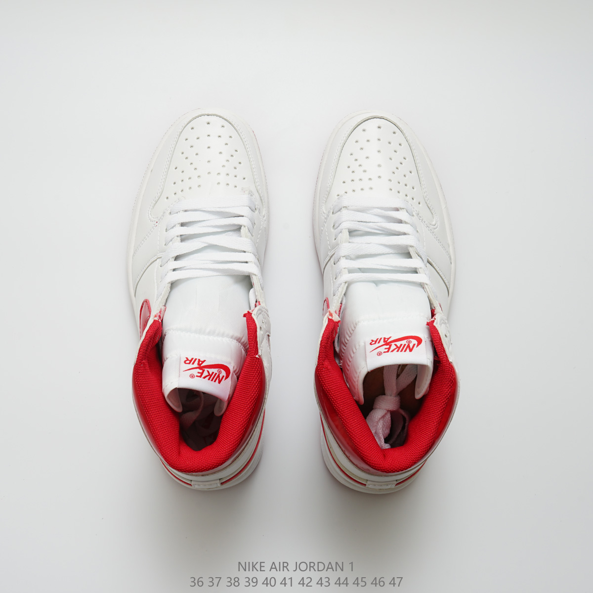 jordan air jordan 1 retro high - Blanco Rojo