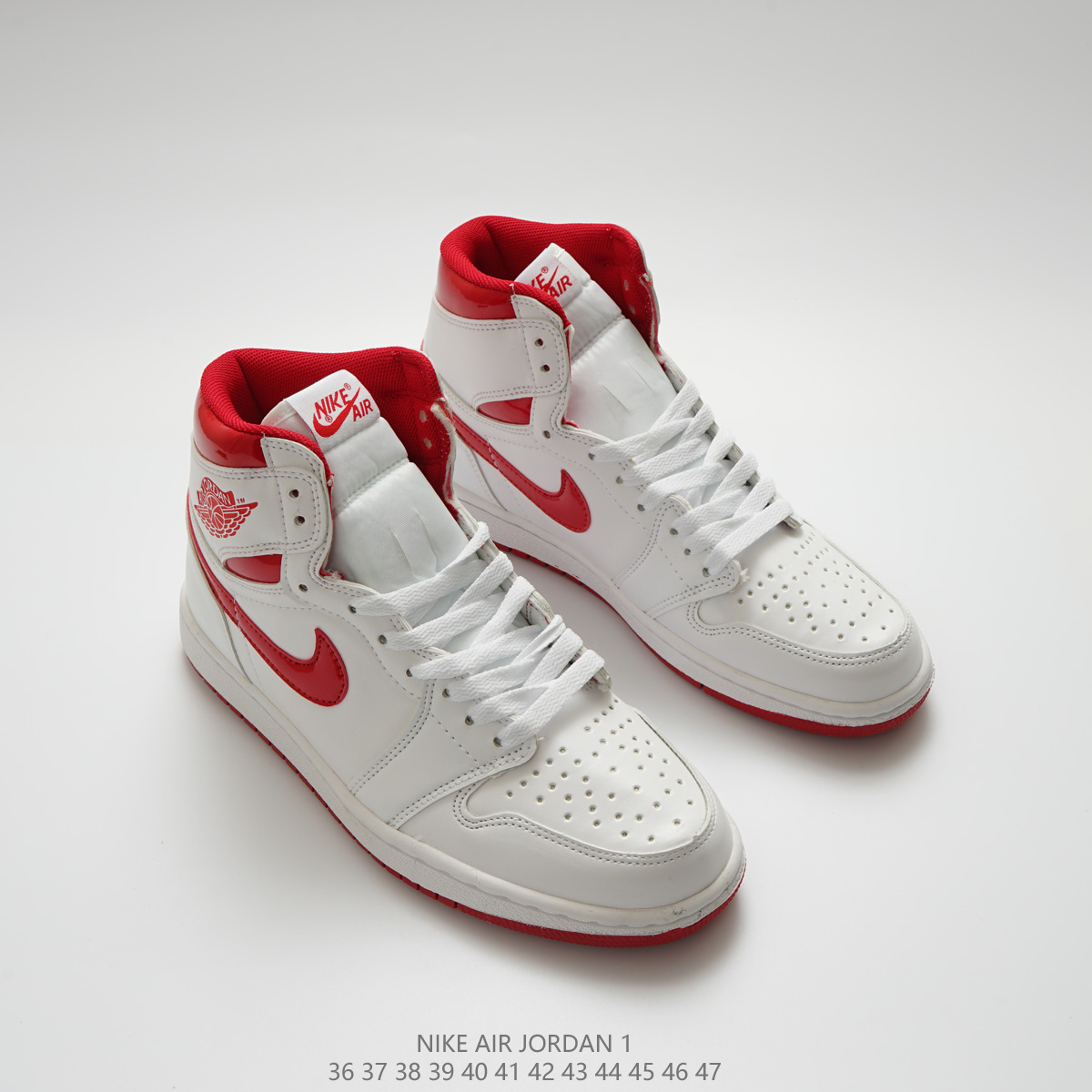 jordan air jordan 1 retro high - Blanco Rojo