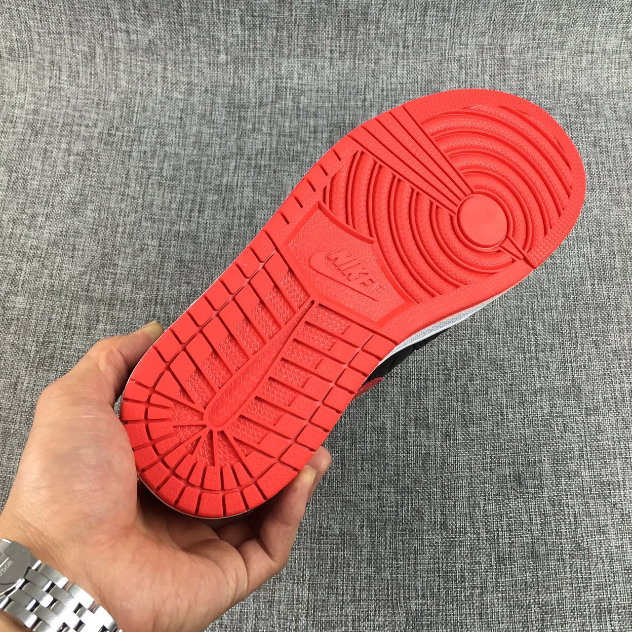 jordan air jordan 1 retro high - Negro Rojo
