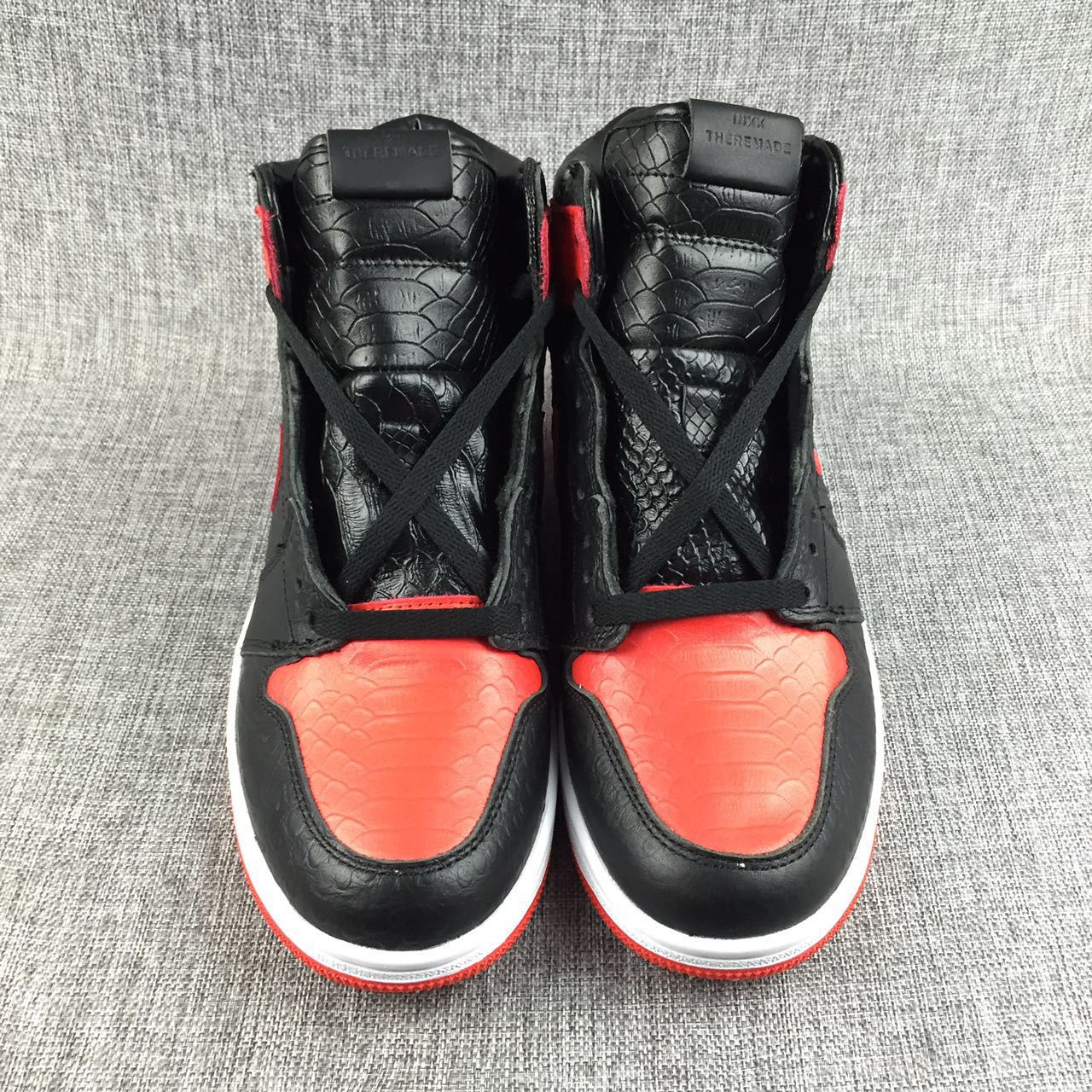 jordan air jordan 1 retro high - Negro Rojo