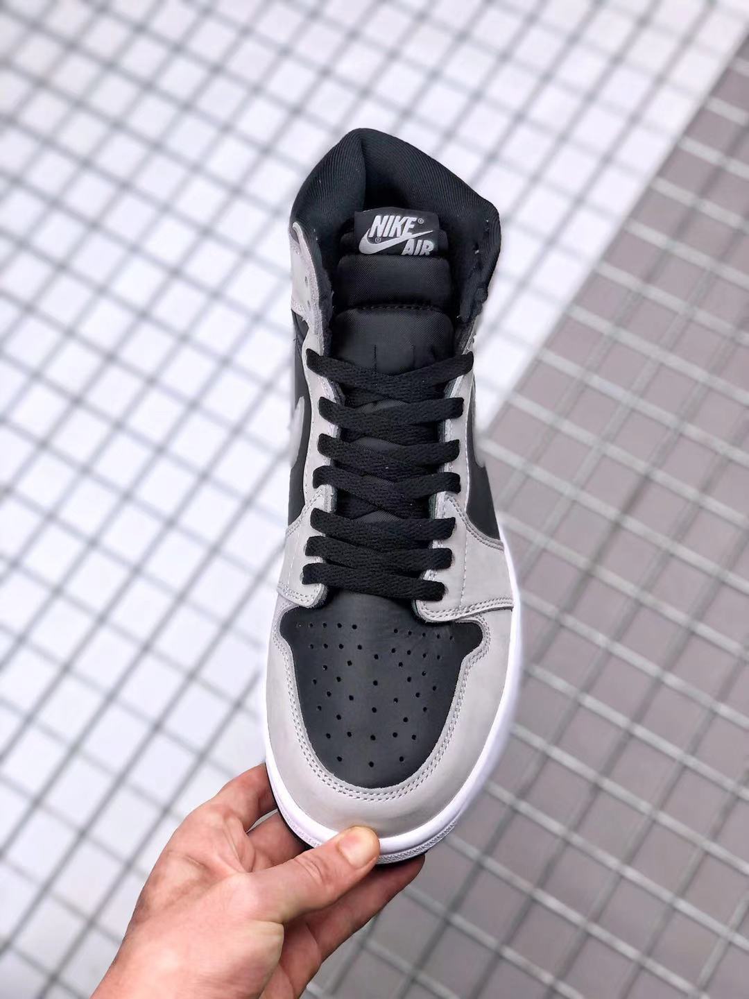 jordan air jordan 1 retro high - Negro Gris Blanco