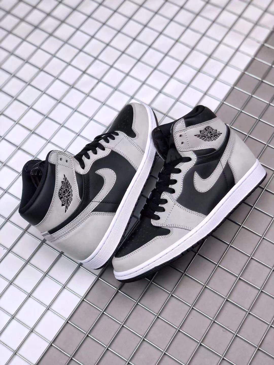 jordan air jordan 1 retro high - Negro Gris Blanco
