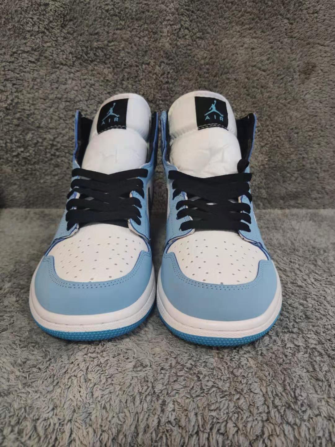 jordan air jordan 1 retro high - Celeste Blanco Negro