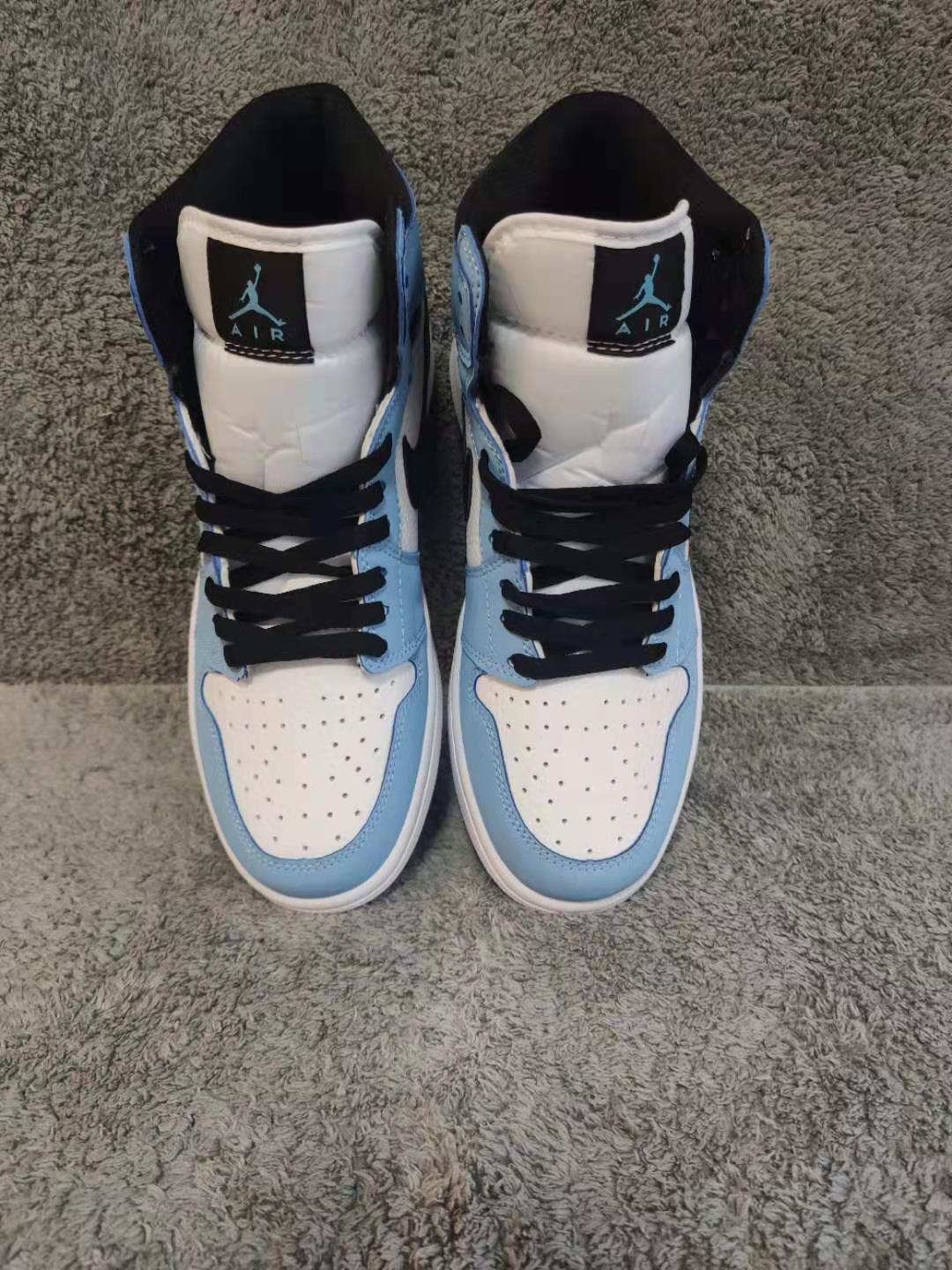 jordan air jordan 1 retro high - Celeste Blanco Negro