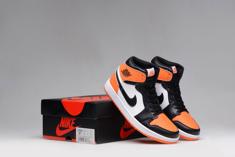 jordan air jordan 1 retro high - Naranjo Negro Blanco