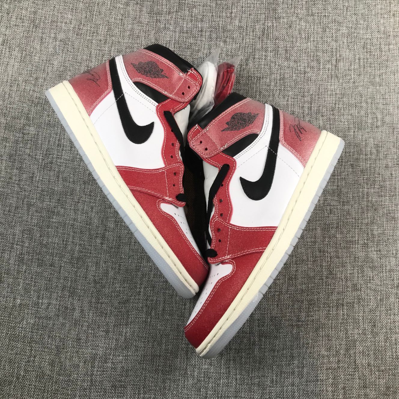 jordan air jordan 1 retro high - Negro Rojo Blanco