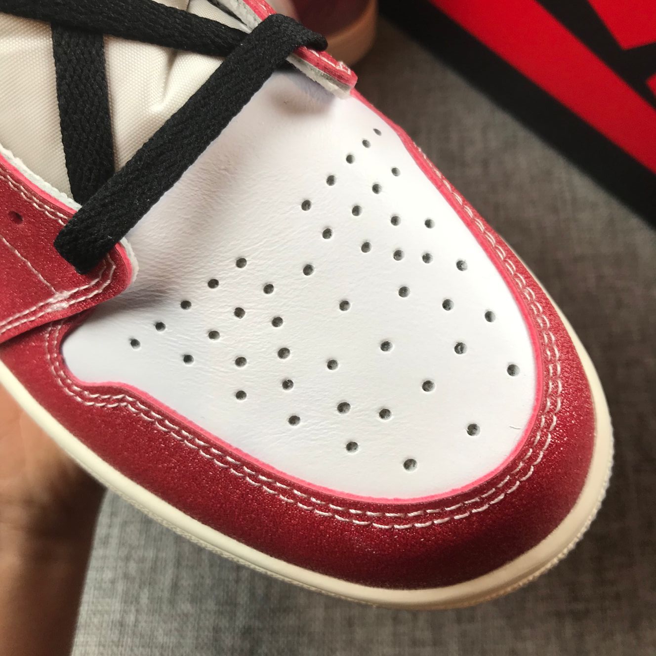 jordan air jordan 1 retro high - Negro Rojo Blanco