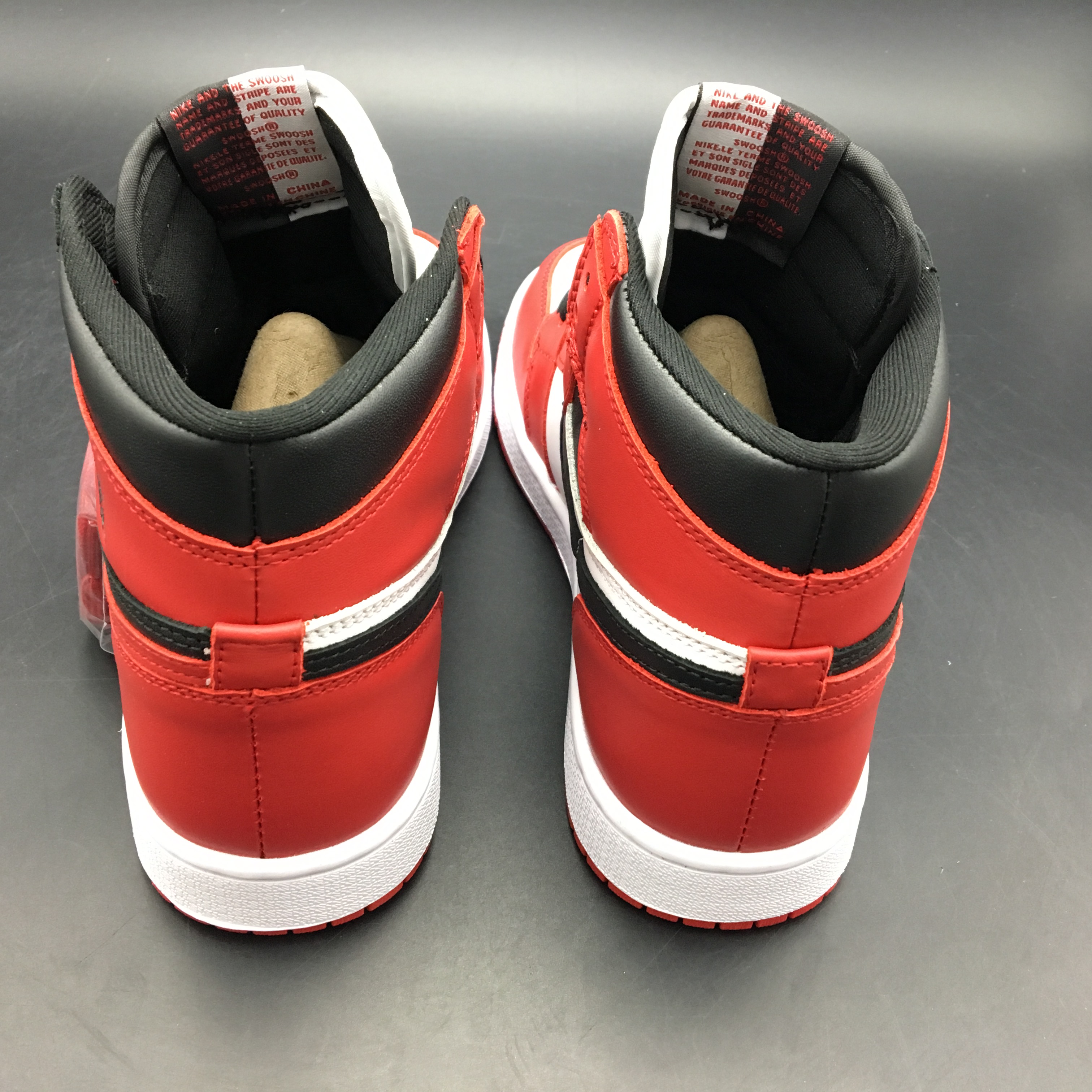 jordan air jordan 1 retro high - Negro Rojo Blanco