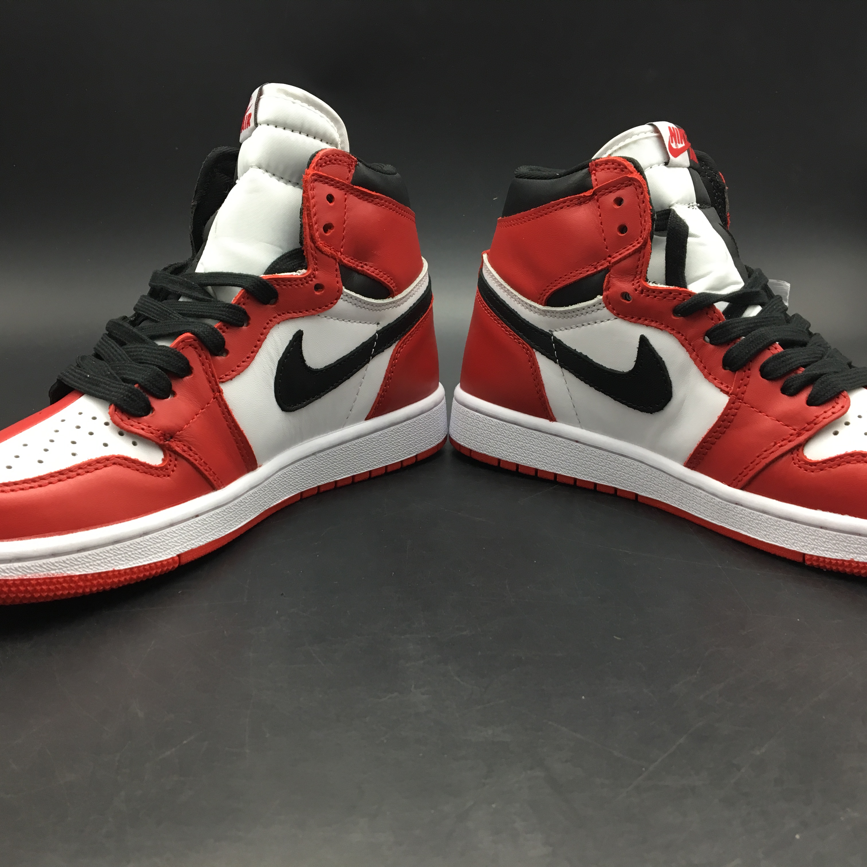 jordan air jordan 1 retro high - Negro Rojo Blanco