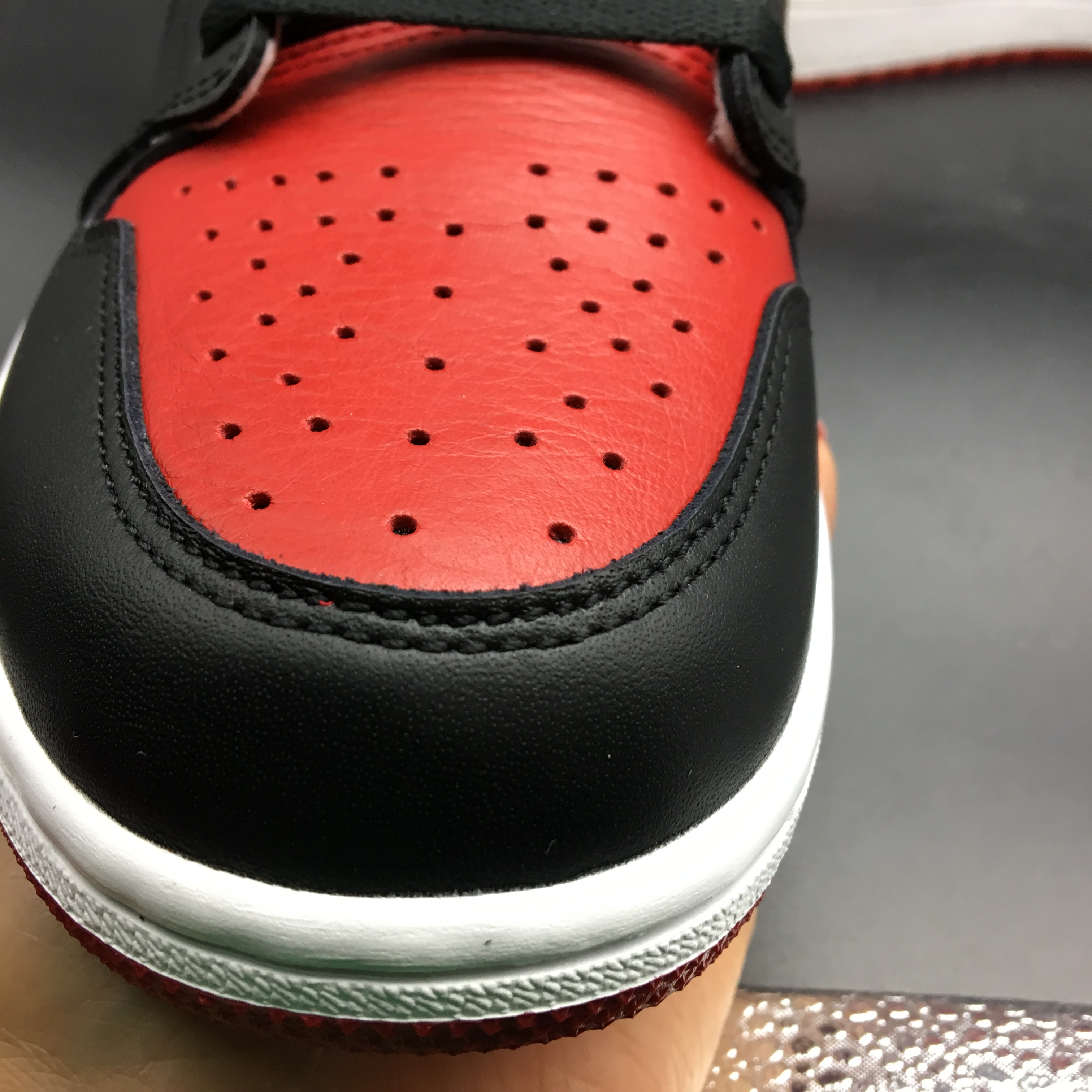 jordan air jordan 1 retro high - Negro Rojo