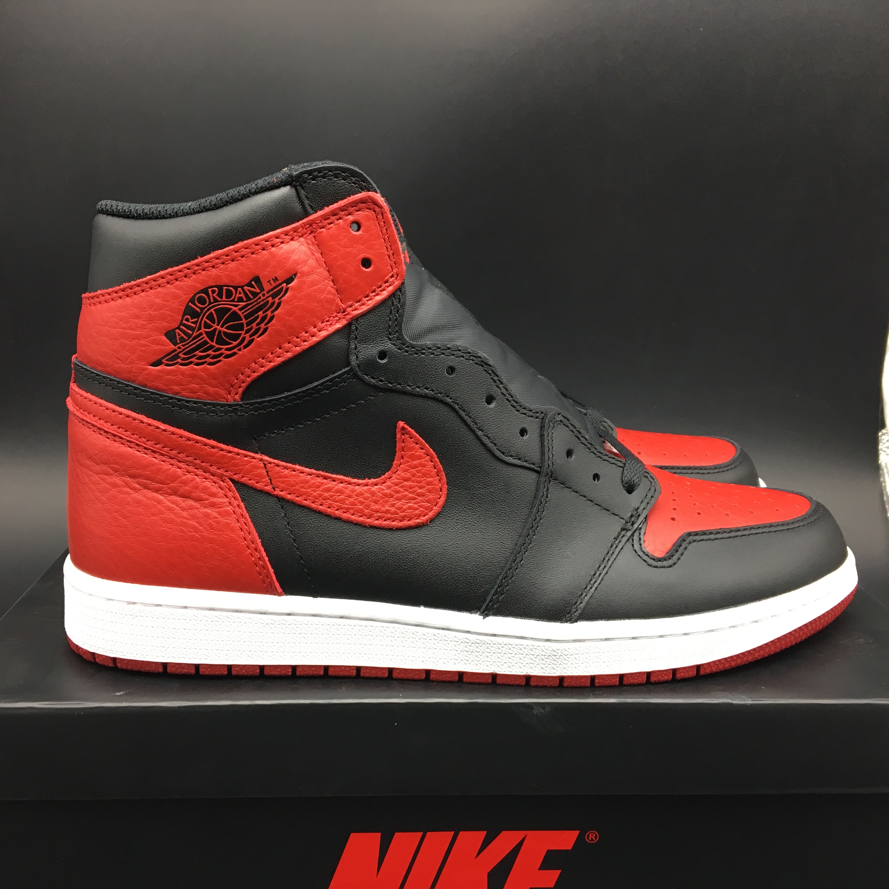 jordan air jordan 1 retro high - Negro Rojo