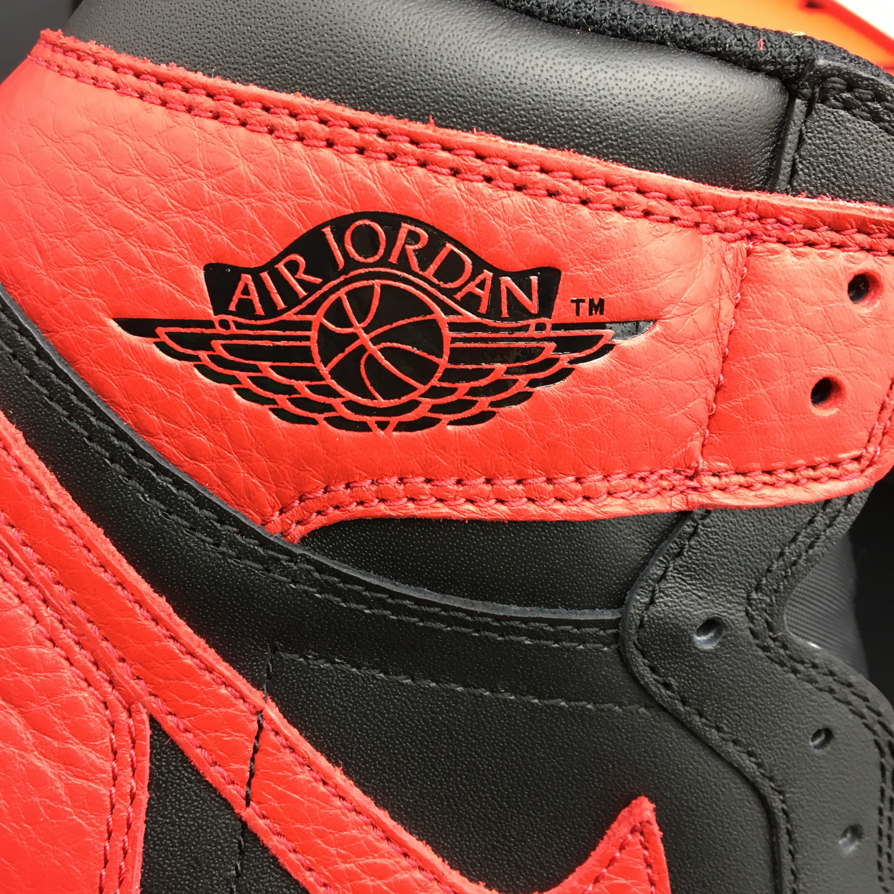 jordan air jordan 1 retro high - Negro Rojo
