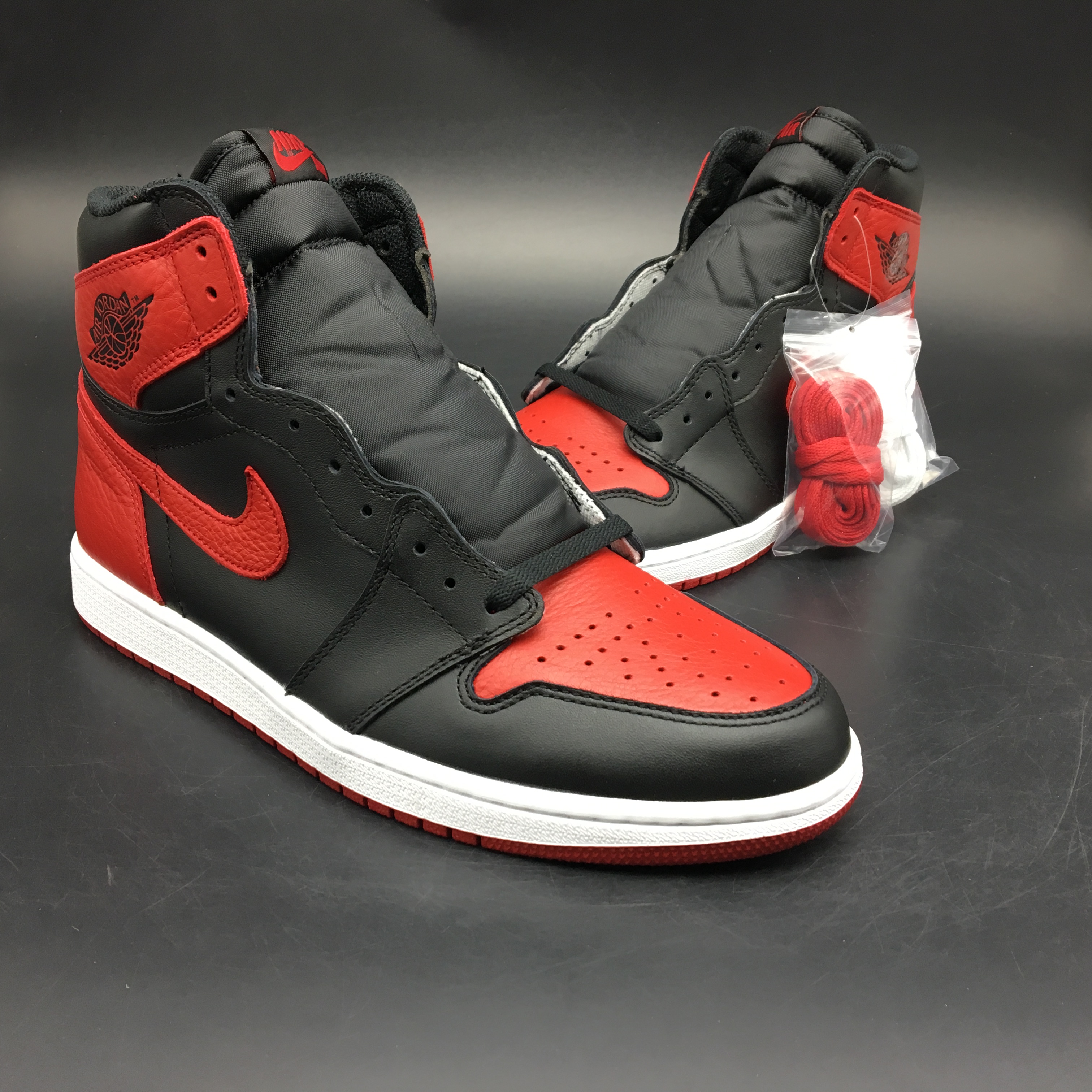 jordan air jordan 1 retro high - Negro Rojo