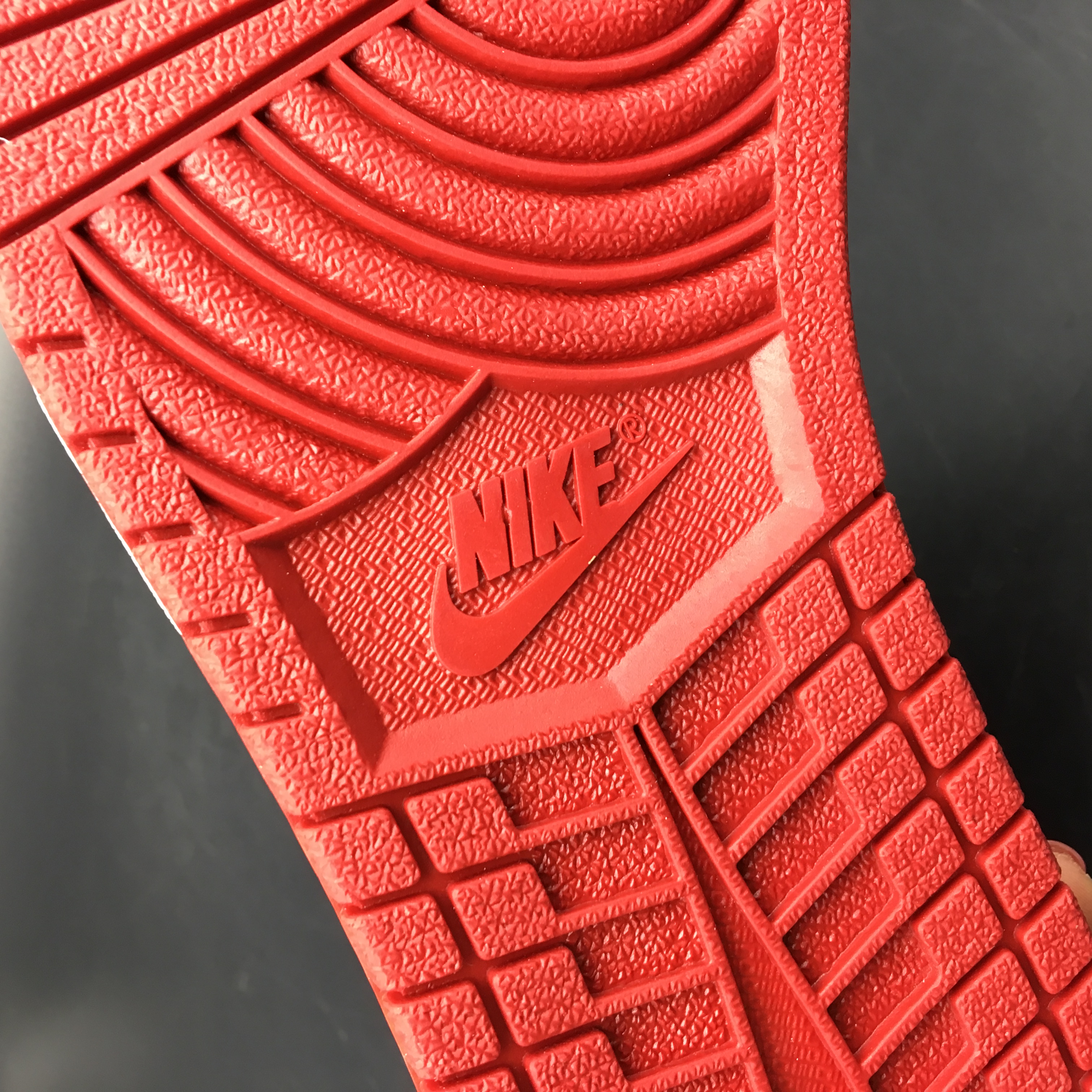 jordan air jordan 1 retro high - Negro Rojo