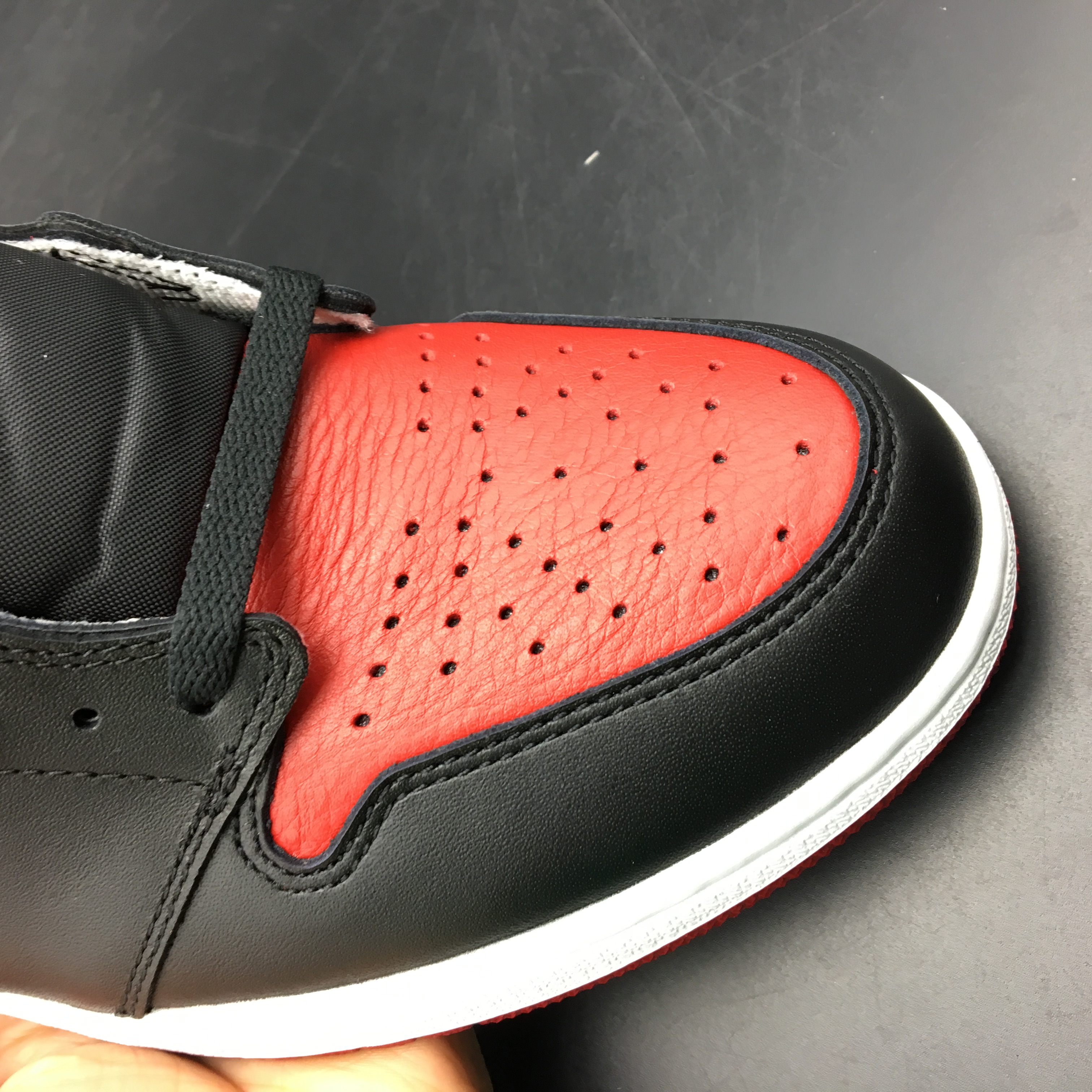 jordan air jordan 1 retro high - Negro Rojo