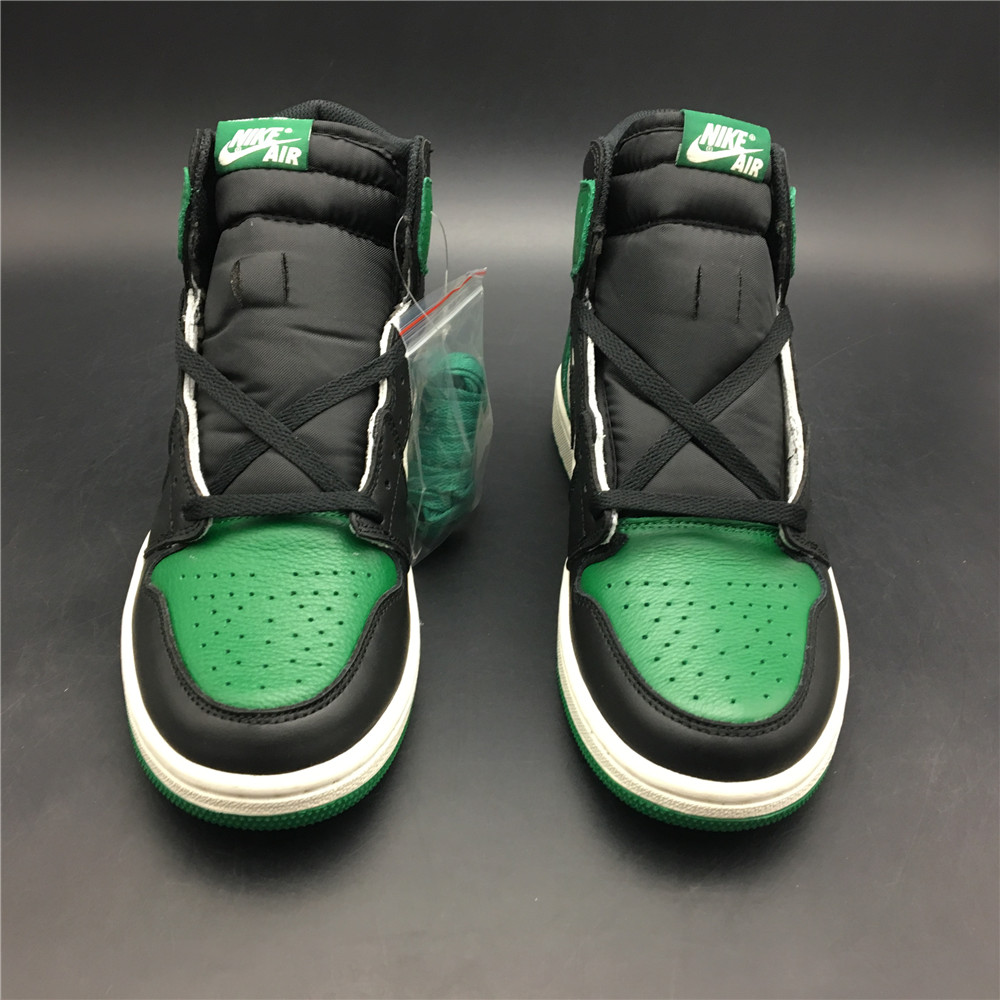 jordan air jordan 1 retro high - Negro Verde Blanco