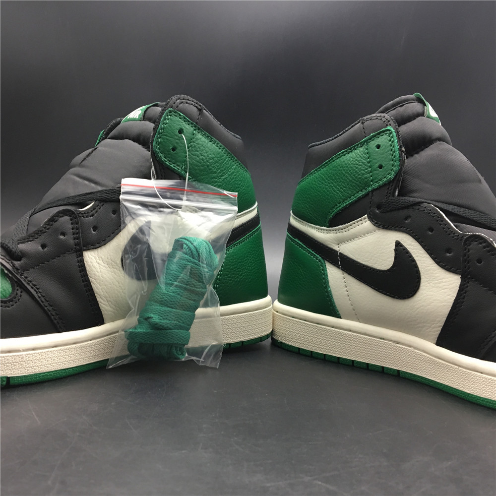 jordan air jordan 1 retro high - Negro Verde Blanco