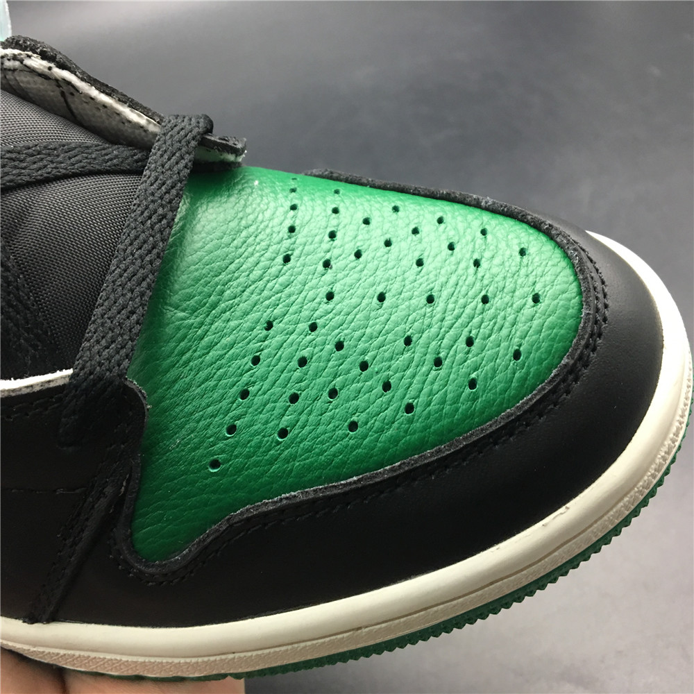 jordan air jordan 1 retro high - Negro Verde Blanco