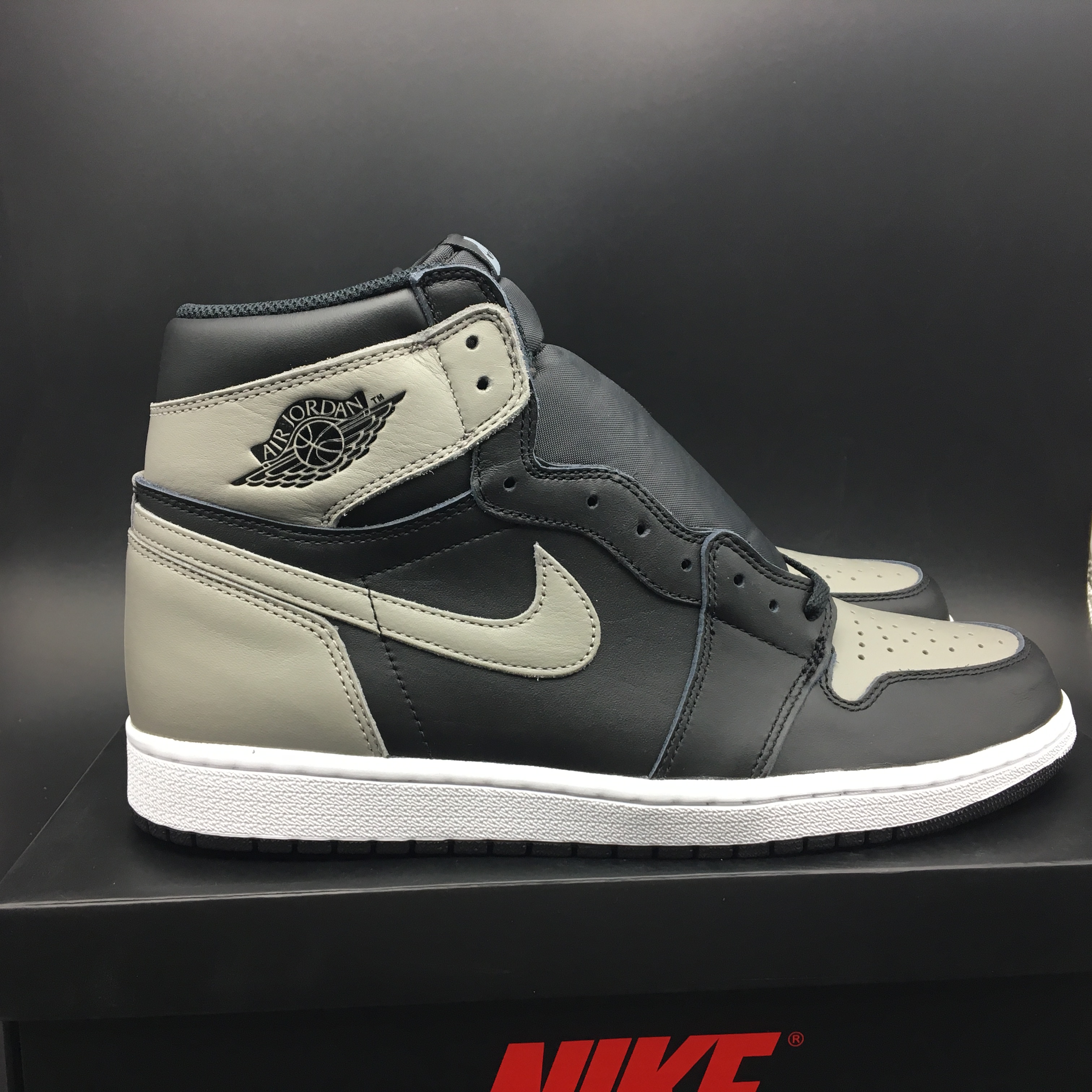 jordan air jordan 1 retro high - Negro Gris