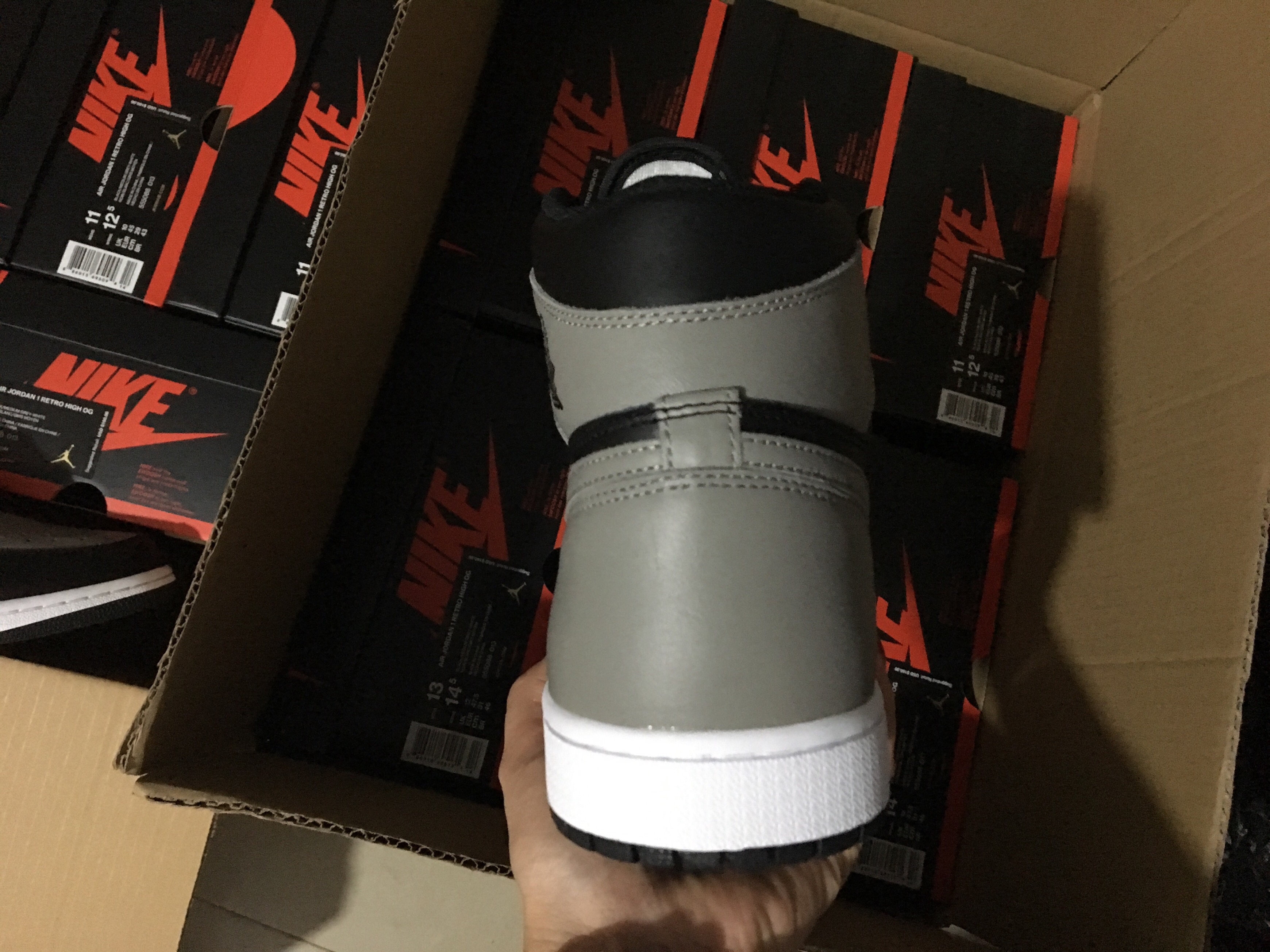 jordan air jordan 1 retro high - Negro Gris