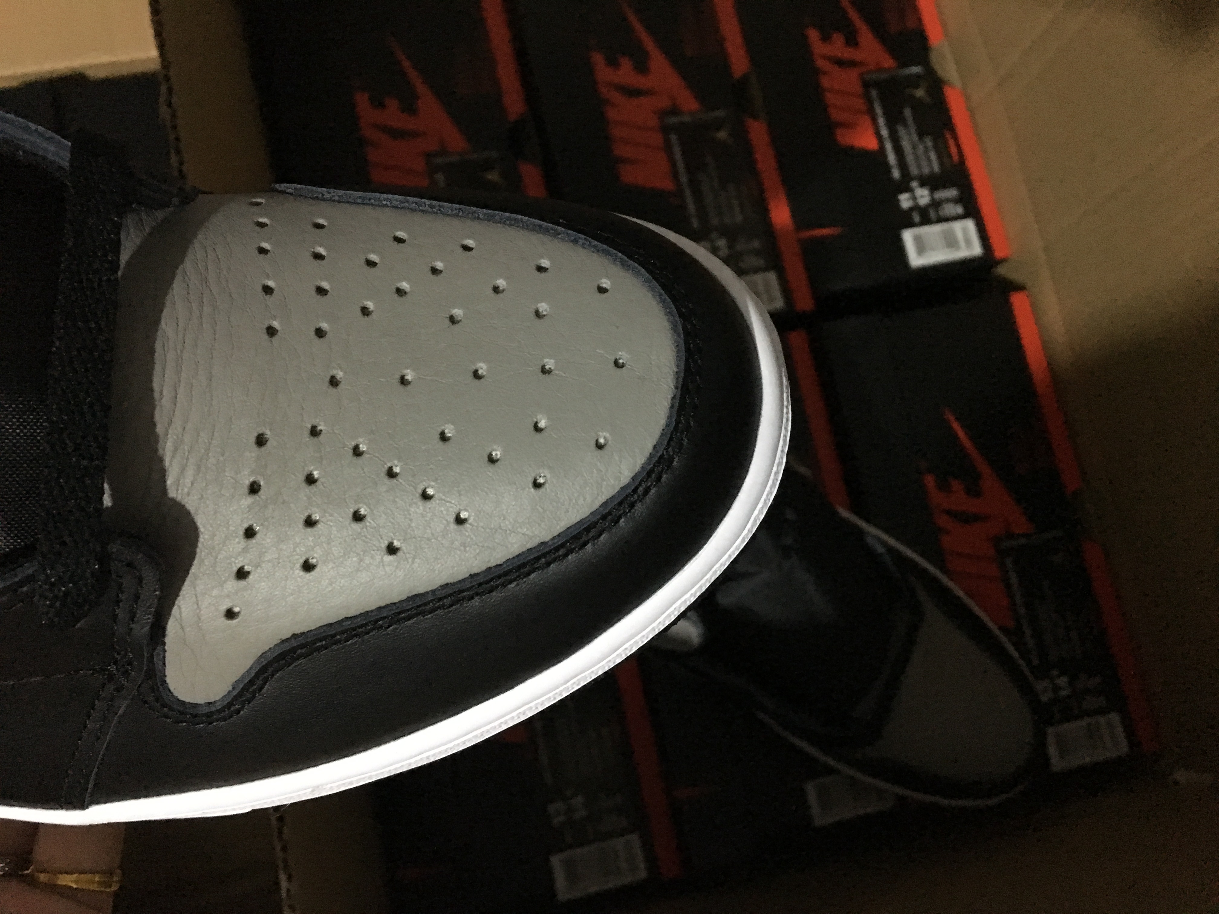 jordan air jordan 1 retro high - Negro Gris