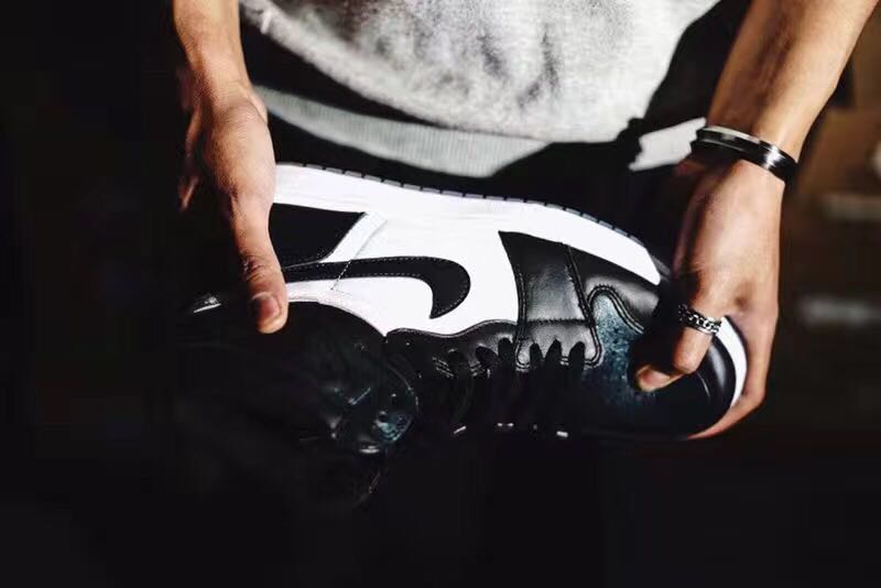 jordan air jordan 1 retro high - Negro Blanco