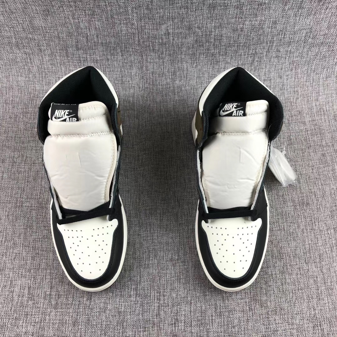 jordan air jordan 1 retro high - Negro Blanco Cafe