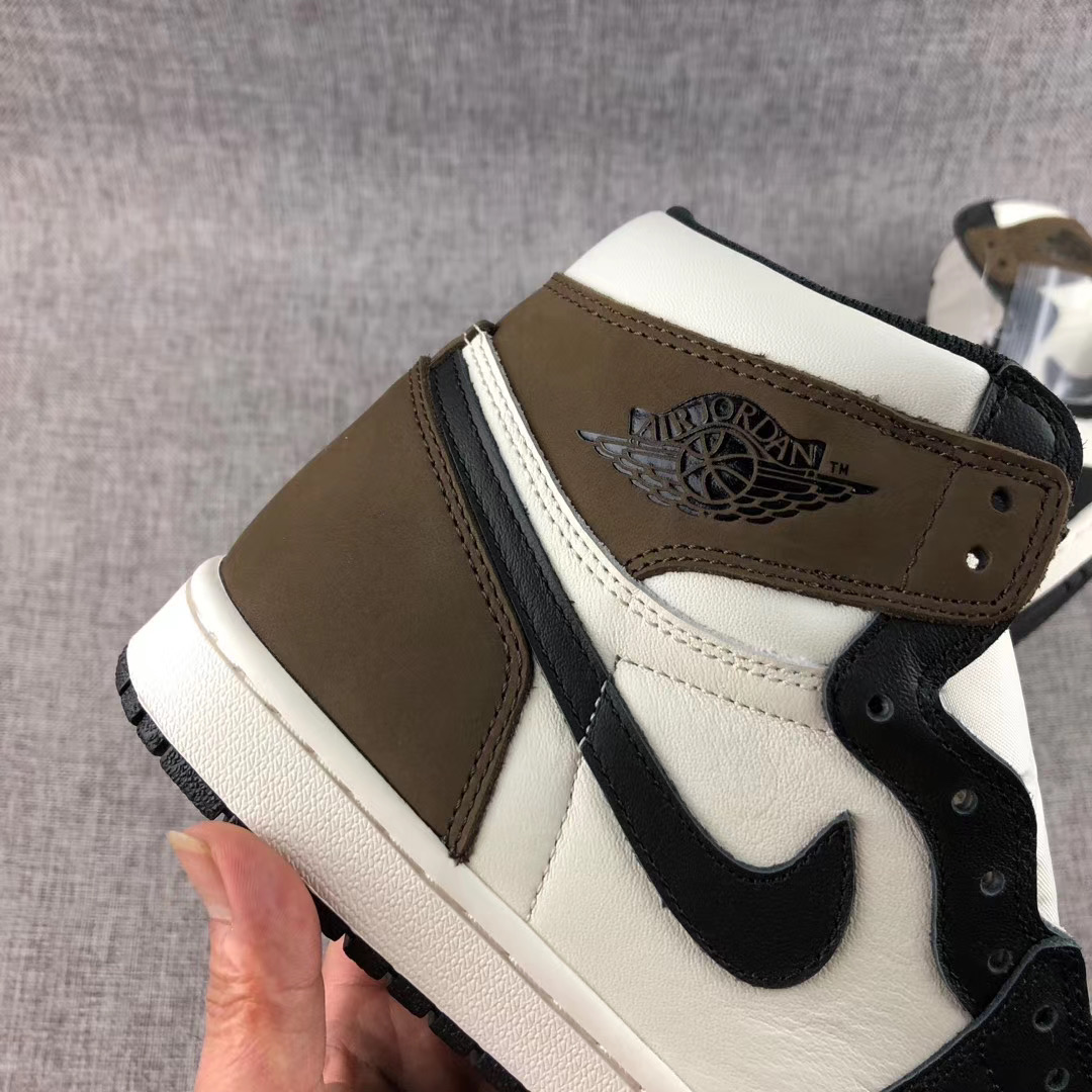 jordan air jordan 1 retro high - Negro Blanco Cafe