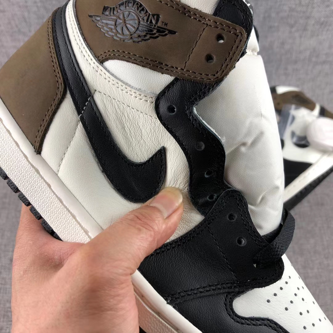 jordan air jordan 1 retro high - Negro Blanco Cafe