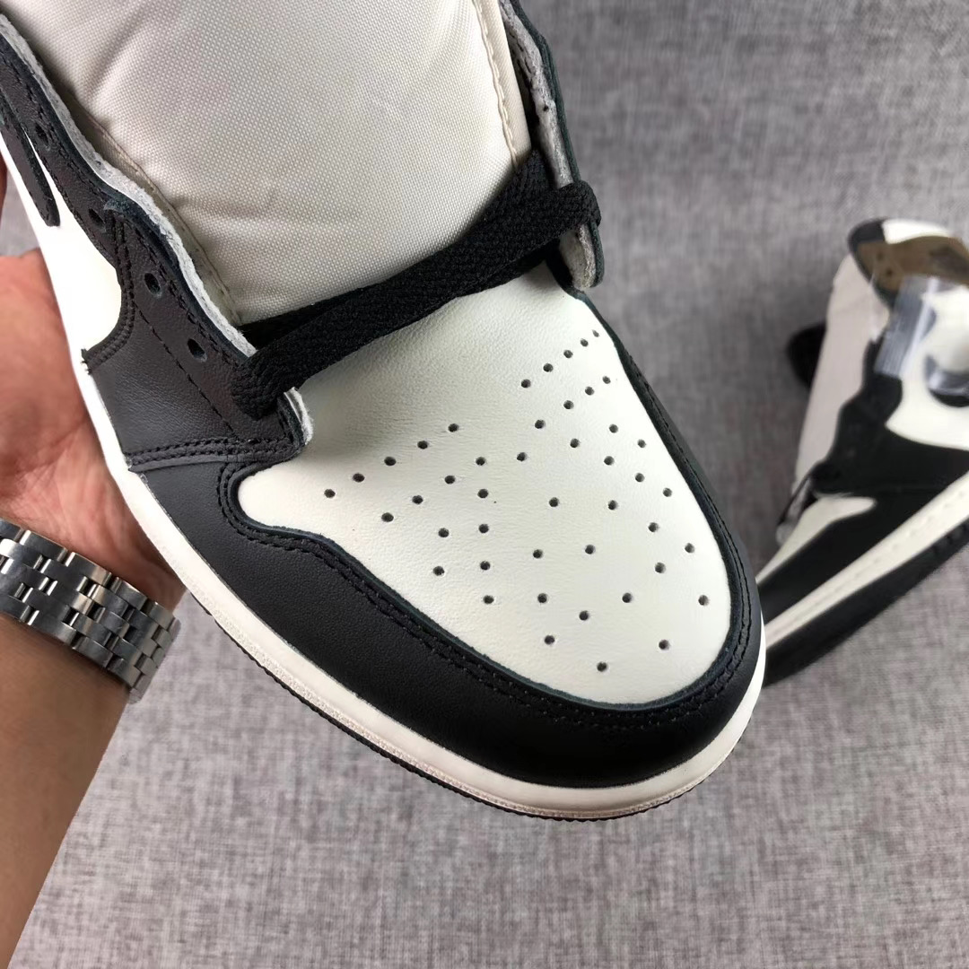 jordan air jordan 1 retro high - Negro Blanco Cafe