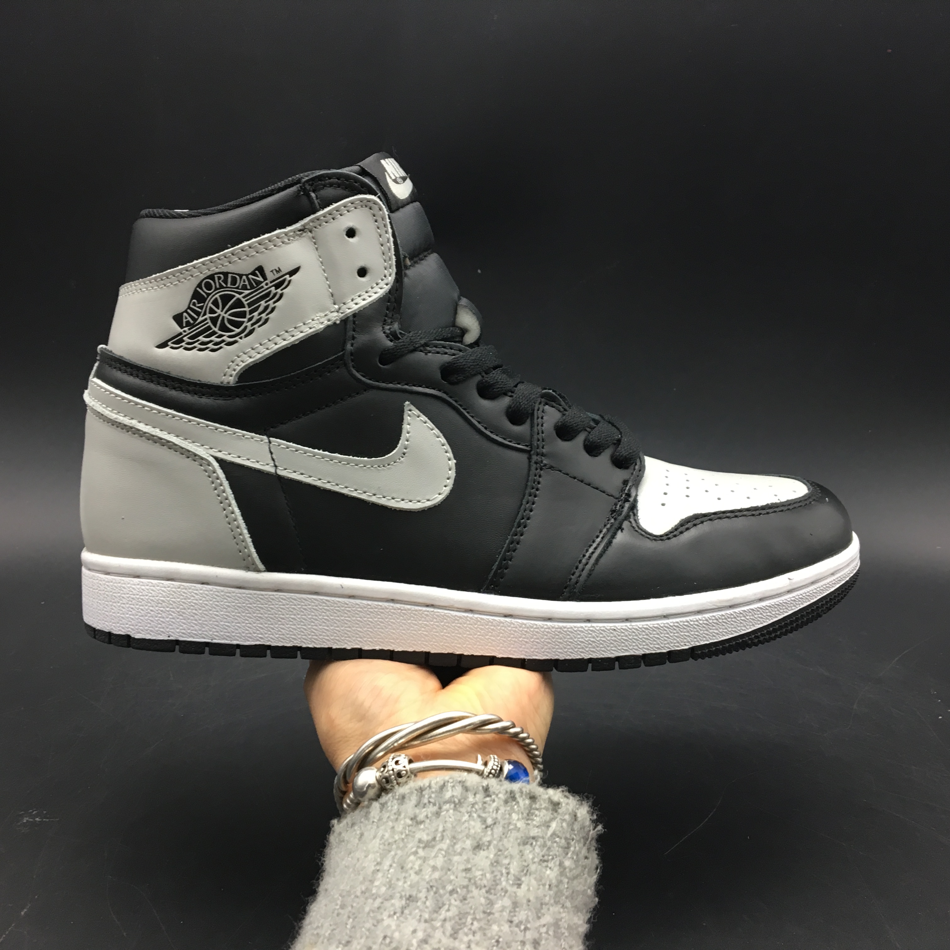 jordan air jordan 1 retro high - Negro Blanco