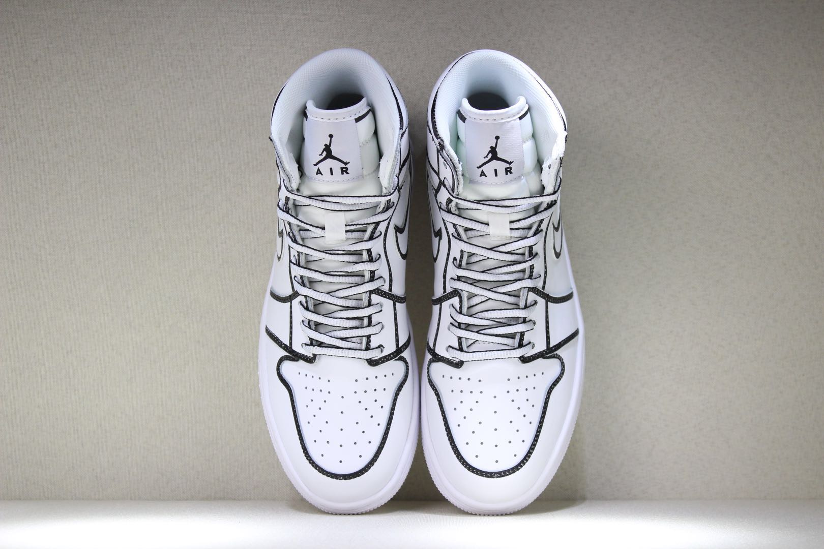 jordan air jordan 1 retro high - Blanco Negro